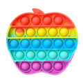 Silicon Pop It Fidget Toy POP Bubble Squeeze Sensory Fidget Toys Pop It Toy Special Needs Stress Reliever, Push Bubble Gadget. 