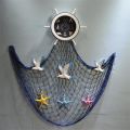 Sailor Style Home Door Wall Hanging Fishing Net Seaside Beach Shell Nautical Party Decoration Sail Wall Net Party. 