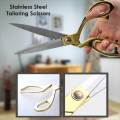 Stainless Steel Tailor Scissor  ( Light Weight Professional Scissor - Fabric Cutting Scissor ) 10.5 inch  -  1 Piece. 