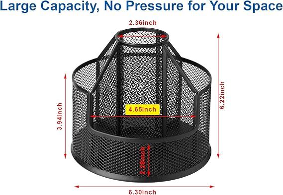 Rotating%20Desk%20Organizer,%20Metal%20Mesh%20Pen%20Organizer%20Pencil%20Holder%20Large%20Pen%20Holder%20for%20Desk%20Marker%20Organizer%20Cute%20Office,%20School,%20Home,%20Art%20Suppliers%20-%20Image%205