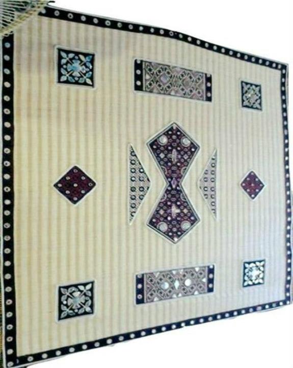 Cane Window Blinds - Handmade Ajrak Style - A12