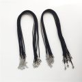 【Aesth Diary Store】2mm Black Color Suede Velvet Leather Chain DIY Jewelry Accessories pieces Wholesale. 