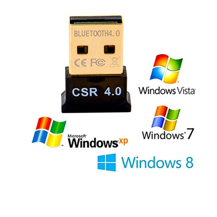 USB Bluetooth Adapter 4.0 High Speed Wireless for PC Laptop, Desktop