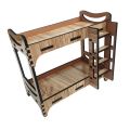 Dubble Bed For Doll | Doll House Furniture For Kids. 