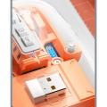 FMOUSE Transparent Gaming Mouse with RGB Rechargeable for PC Gamer, D. 