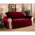 Sofa Protector Coat - Sofa Runner - Quilted Sofa Covers - Couch Covers - Maroon Color. 