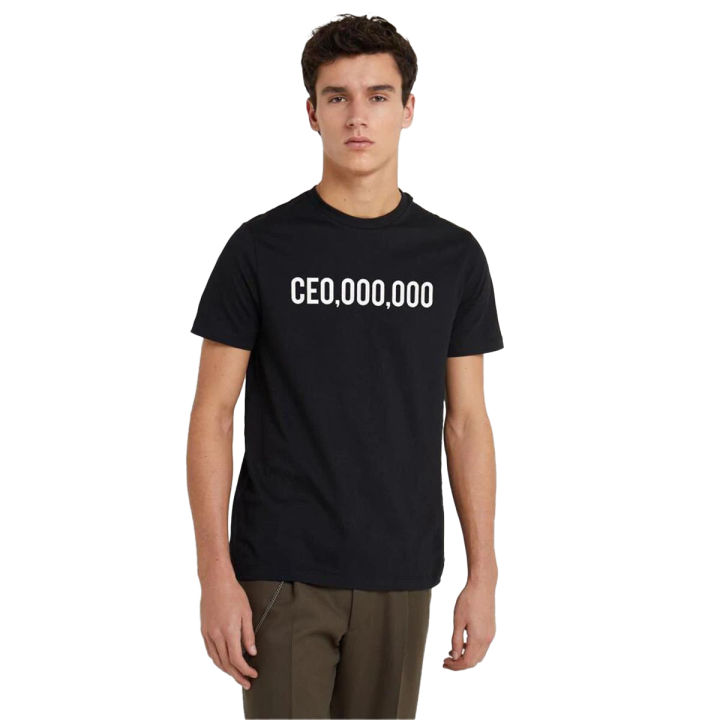 CEO,OOO,OOO Printed Cotton Half Sleeves O Neck T Shirt For Men & Women
