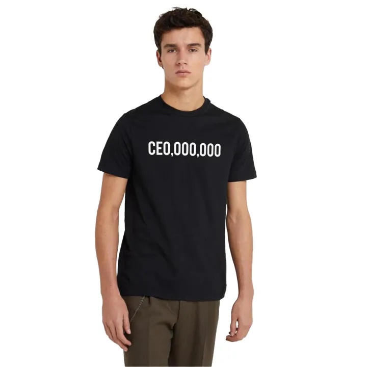 CEO,OOO,OOO Printed Cotton Half Sleeves O Neck T Shirt For Men & Women