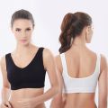 【Top mobile】Non-Binding Underwear Plus Size Yoga Shockproof Sports Bra Non Seamless One-piece. 