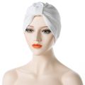 2021 Fashion Turban Cap for Women Soft Muslim Hats Female Inner Caps Solid Arab Indian Bonnet Wrap Head Scarf Hat Chemo Cancer. 