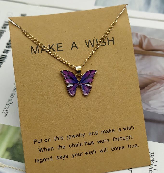 Butterfly%20Necklace%20for%20Girls%20Stylish%20Korean%20Fashion%20Purple,%20Blue,%20Yellow%20Antique%20white%20Butterfly%20Pendant%20Necklace%20for%20women%20Make%20a%20Wish%20Necklace%20Gift%20for%20her%20-%20Image%206