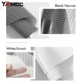 Car Tint Perforated Mesh Film Fly Eye One-way Privacy Window Film Mesh Light Headlight Wrap Sticker Black Polka Dot Office Glass. 