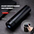 Smart LED Temperature Control Water Bottle Double Vacuum Flask Thermos Bottle – Digital Temperature Control Stainless Steel Water Bottles with LED Touch Screen – 500ml Leak-Proof– Keep Hot or Cold – Multicolor(1 Piece). 