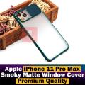 Apple iPhone 11 Pro Max Back Cover Smoky Matte Window Shutter iPhone 11 Pro Max Case For Boys. 