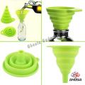 Silicone Funnel-Kitchen Gadgets Accessories Foldable Funnels for Water Bottle Liquid Transfer Food Grade. 