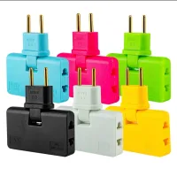 3 In 1 Universal Rotating Wall Socket 