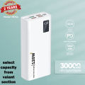 30000mAh Power Bank 120W Super Fast Charging 100% Sufficient Capacity Portable Battery Charger For iPhone Xiaomi Huawei Samsung Redmi Infinix. 