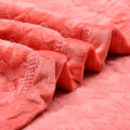 AC Blanket Double bed for Summer- Fleece Winter King Size Blankets- Self Printed Zigzag Design. 