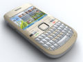 Nokia C3 Original With Box Single Sim PTA Approved 2.4 Inches Large Display 2G Supported. 