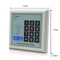 125kHz RFID access control system device, proximity card reader with password, independent RFID door lock, 1000 user access control system, security protection access device, RFID keypad and card lock, proximity door lock system, password and RFID card. 