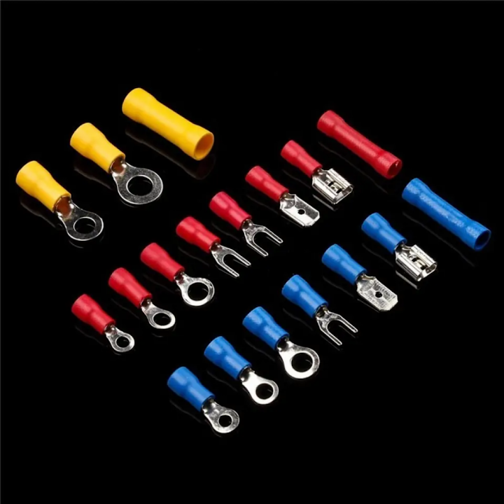 20PCS%20Assorted%20Spade%20Terminals%20Insulated%20Cable%20Connector%20Electrical%20Wire%20Crimp%20Ring%20Fork%20Set%20Ring%20Lugs%20Rolled%20Kit%20-%20Image%203