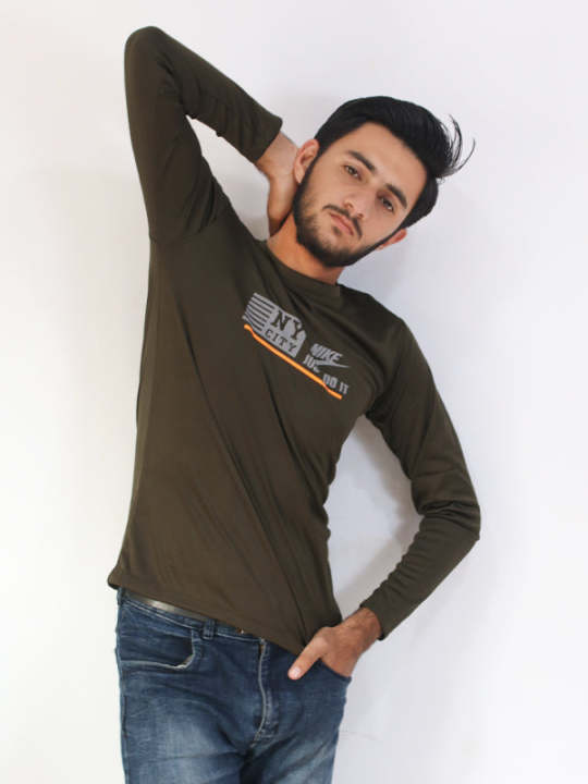 Long fit t shirt best sale