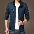 Canvas Fashion Stylish Winter Bomber Jacket For Men. 