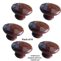 Good Quality, Drawer knob handle with screws for Furniture, drawer pack of 6. 