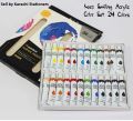 Keep Smiling 24pcs Acrylic Painting Colors Acrylic Paint Set Of 24 Pieces. 
