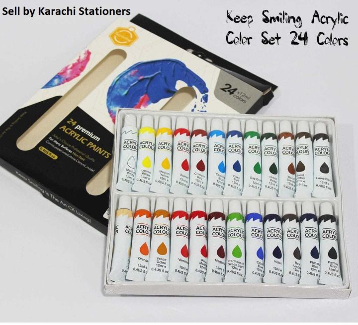 Keep%20Smiling%2024pcs%20Acrylic%20Painting%20Colors%20Acrylic%20Paint%20Set%20Of%2024%20Pieces%20-%20Image%203