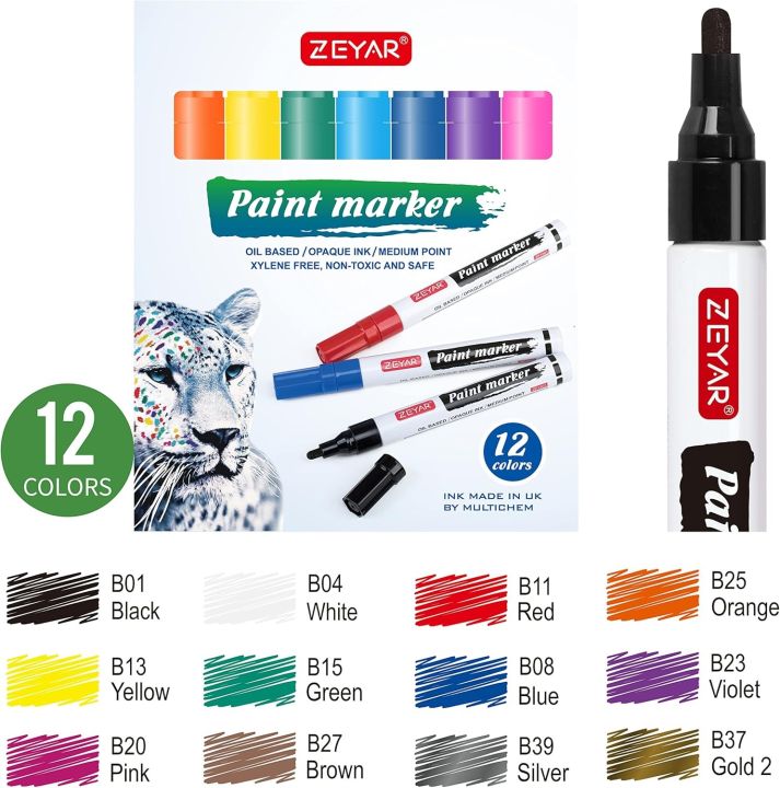 Zeyar%20Paint%20Marker%20-%201%20Pc%20Multicolor%20-%20Image%203