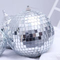 6Pcs Mirror Glass Disco Ball Ornament Christmas Tree Pendant Home Party Decor. 