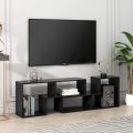 TV Stand Table 2 Pcs | Flat Screen TV Console Stand with Storage Shelves | Entertainment Center TV Cabinet for Multi-Purpose Use | Wooden TV Unit, LED TV Stand, and Media Console with Stylish Design. 