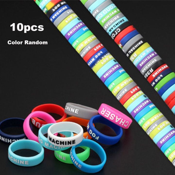 Elastic Stretch Protector Anti-Slip Ring Tackle Non-slip Silica Gel Rod Clip O-shaped Ring Fishing Rod Handle Protective Case Racket