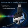 ONIKUMA K5 Pro Gaming Headphone Hi-Fi Subwoofer Headset 7.1 Virtual Stereo Headset With Mic for PS4 PC Xbox One - Black & Blue. 