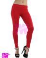 Pack of 4 Ladies Girls Cotton Red Tights Legging Free Size. 