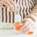 Oil Spreader, Oil Bottle with Silicone Brush – Honey Brushes for Kitchen Cooking, BBQ, Baking. 