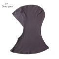 Muslim Inner Cap Hijab For Women Solid Underscarf Hijab Undercap Scarf Turban Hat Islamic Muslim Hijabs Ready To Wear Headcover. 