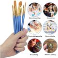 Lonely Finger 10pcs Artist Paint Brushes Set Nylon Hair Plastic Handle for Acrylic Oil Watercolor Professional Art Painting Kit. 