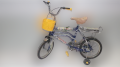 Kids Bicycle  With Front Basket & Supporting Tire 3-10 Years Old Baby. 