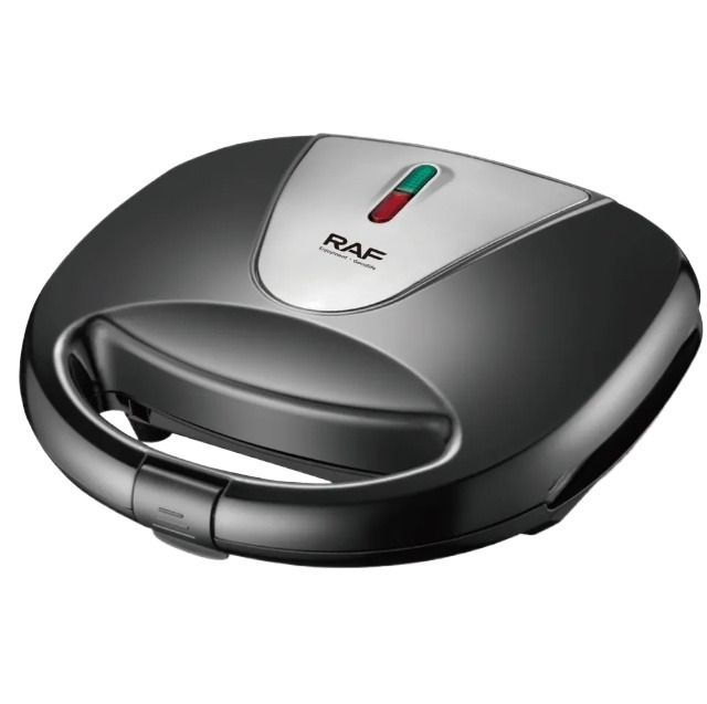 RAF Sandwich Maker 4 Slice R.546S with Non-Stick Coating & Double Sided Uniform Heating