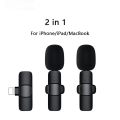 Original K9 Dual Wireless Microphone For Android Type C & Apple_iPhone For Live Streaming Vlogging Recording and Live Interviews Live Game Video Shooting Streaming Vlogging  Type C Android, IOS Lightining  K9 Dual Mic. 