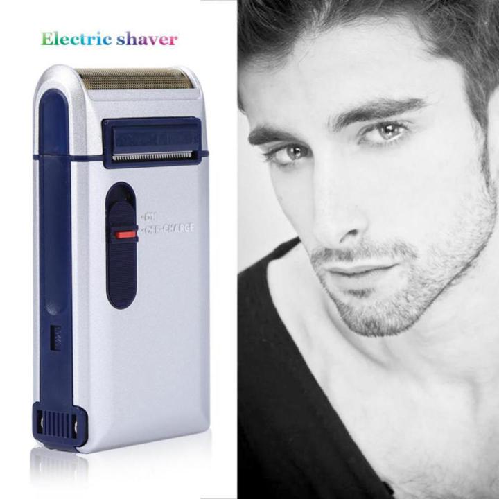 Men Shaver Machine MEN CLEAN SHAVER MACHINE ELECTRIC SHAVER FOR MEN SILVER BLUE MEN CLEAN ...