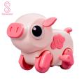 Animal Shape Toy Wind-up Animal Car Toy Fun Exciting Racing Cars for Toddlers Perfect Birthday Gift for Boys Girls Press Ejection House Pig Horse Bear Elephant Tiger Spring Clockwork Wind-up Animal. 