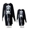 【Nice Day Toy Findings Store】（NEW）NYT Lala Skull Skeleton Ghost Cosplay Halloween Dress+Devil （Place an order and let me know if it's a children's adult style）Mask+Gloves. 
