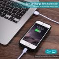 iPhone 5/5S/SE Battery Case, Wavypo 4000mAh Charging Case Slim Rechargeable Charger Case External Battery Pack Portable Power Protective Case for iPhone 5, 5S, SE-Black. 