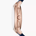 Emporio Armani AR60050 Leather Strap Automatic Wrist Watch For Men. 