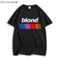 Frank O-ocean Blond R&B Music T Shirts MEN Hip Hop Tshirts 100% Cotton High Quality T-shirts Four Seasons Casual Originality Top. 