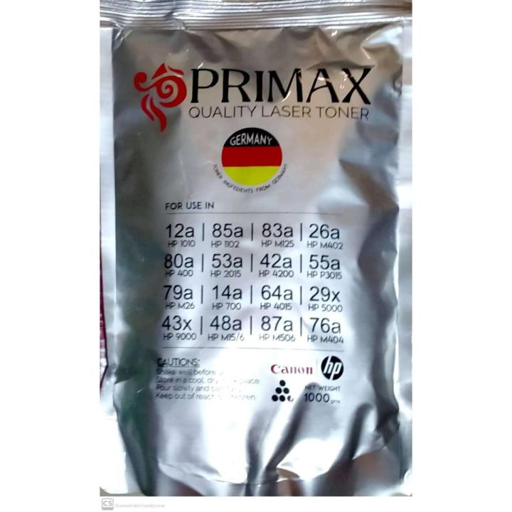 PRIMAX 1 KG TONER FOR HP PRINTERS
