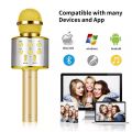 Wireless Karaoke Microphone, 3-in-1, Portable Handheld Bluetooth Microphone and Speaker. 